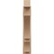 Ekena Millwork 6-in W x 24-in D x 36-in H Balboa Block Rough Cedar Woodgrain TimberThane Outlooker, Primed Tan OUTUR060X24X36BOA44RCPR - alternate 4
